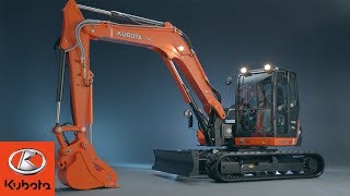 Kubota’s KX0804 Series Excavator Built for heavyduty jobs [upl. by Cherin14]