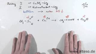 Übung Redoxreaktionen  FehlingProbe Variante A [upl. by Sykes]