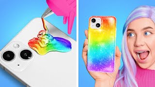 Best Rainbow School Hacks 🌈 Fantastic DIYs For School and Home [upl. by Aziaf976]