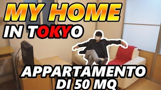 Vivere a TOKYO Giappone in 50 m²  Appartamento TOUR di Sebastiano Serafini con Mery [upl. by Dnomse]