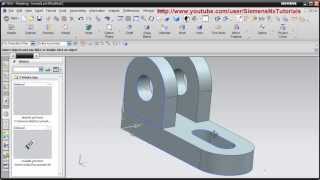 Siemens Nx CAD Basic Modeling Training Tutorial for Beginner  2  UG NX [upl. by Krug907]