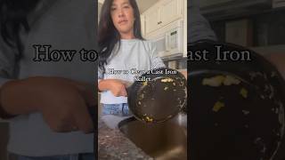 How to Clean a Cast Iron Skillet [upl. by Wun]