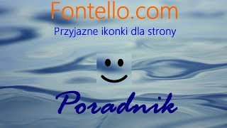 Fontello  ikony na stronę  poradnik [upl. by Weide]