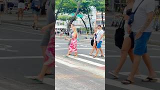 🇧🇷 Tourists Enjoying Copacabana Beach shorts [upl. by Shandee]