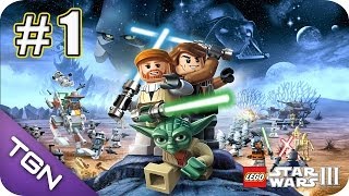 Lego Star Wars 3 The Clone Wars  Gameplay Español  Capitulo 1  HD 720p [upl. by Notnilk456]