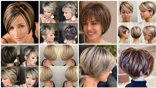 Más de 35 mejores cortes de pelo Bob cortos con cabello lacio e ideas para teñir el cabello202324💖 [upl. by Nawuj]