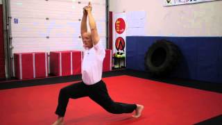 Solo Hip Flexor Stretch  Stepbystep Workshop [upl. by Soirtemed]