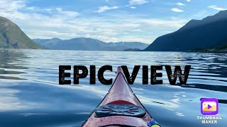 🛶Kayaking in Ulsteinvik Norway🛶 [upl. by Aribold432]