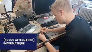 FOCUS ALTERNANCE  Technicien système et réseaux informatique [upl. by Aicekal744]