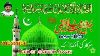 Labbaik Ya Rasool Allah 12 Rabi ul avval jasne Eid miladunnabi Islamic short video trending short [upl. by Ellehsim]