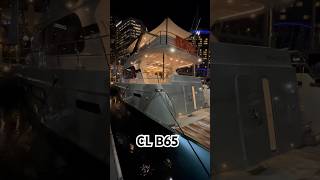 CL Yachts B65 by night at the Sydney International Boat Show 2024 [upl. by Perrins]