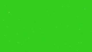 Particulas Horizontais Chroma Key Horizontal Particles Green Screen [upl. by Ahseyk]