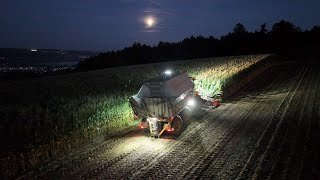 Bucher Erntetechnik 🇨🇭 Mähdrescher Grashacker und 3 Maisbunkerhäcksler 🇨🇭 [upl. by Aim]