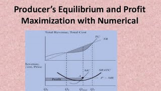 profit maximization TR and TC approach with mathmetical explained [upl. by Aun]