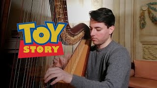 Disney Toy Story Youve Got a Friend in Me  Harp Cover Song ● Andrea Solinas [upl. by Egiedan]