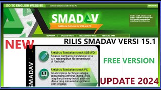 Cara Download dan Instal ANTIVIRUS SMADAV 2024 Versi 151 FREE VERSION [upl. by Finnigan]