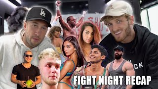 THE NIGHT SHIFT 23 fight recap w logan paul [upl. by Reffotsirhc]