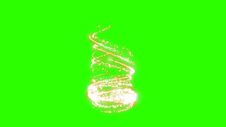 Magic Particles 2  Green Screen  Chroma Key [upl. by Eannej631]