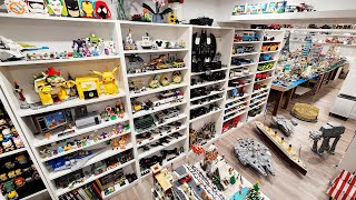 FULL LEGO ROOM OVERVIEW 2022 Year End [upl. by Airamak387]