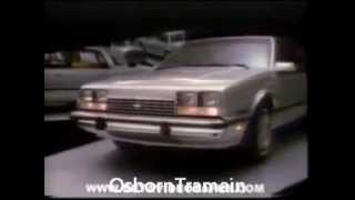 1982 Chevy Celebrity Commercial [upl. by Gunar1]