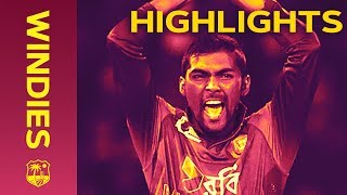 Nazmul Islam Stars In Last Over Thriller  Windies v Bangladesh 2nd IT20 2018  Extended Highlights [upl. by Annerb]