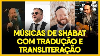 🎼⏰ MÚSICAS JUDAICAS DE SHABAT COM TRADUÇÃO  Shabbat songs  Canciones de Shabat [upl. by Anikahs]