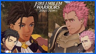 Holst hints that he wants Hilda x Claude  Fire Emblem Warriors Three Hopes [upl. by Adgam651]