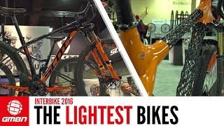 The Lightest Bikes At Interbike 2016 [upl. by Brine26]