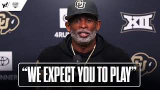 Coach Prime explains why he doesnt recruit many high school players  College Football Enquirer [upl. by Nyvlem]