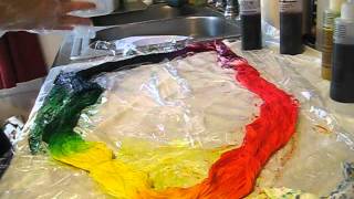 How to Dye Cotton Yarn with a Tulip Tie Dye Kit [upl. by Norel]