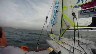 49er Headcam Sailing [upl. by Nilved269]