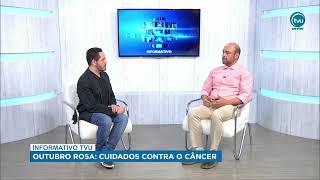 Entrevista ao vivo  Tema Outubro Rosa com mastologista do HCUFUEbserh [upl. by Esinej496]