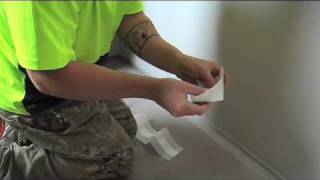 How to waterproof a shower area with Crommelin Wetite prior to tiling [upl. by Denae]