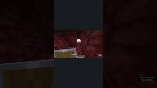 MINECRAFT NIETHER TRAGEDY ☠️ minecraft minecraftmeme minecraftshorts [upl. by Arreip925]