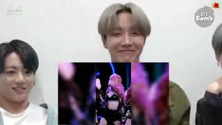 Bts reaction to blackpink tiktok edits 1 [upl. by Richmal32]