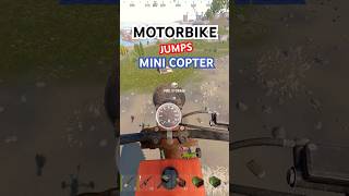 Rust Worlds First Motorbike Jumps Mini Copter 🏍️🚁rust rustshorts [upl. by Hausner]