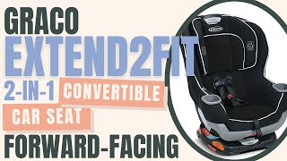 Install Graco Extend2Fit Forward Facing [upl. by Jacobah]