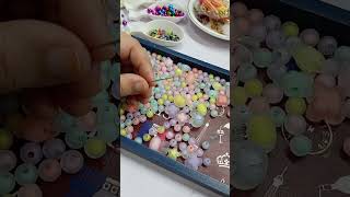 beads diy handmade diybeads handmadebeads smallbusiness beading keychain [upl. by Chancelor]