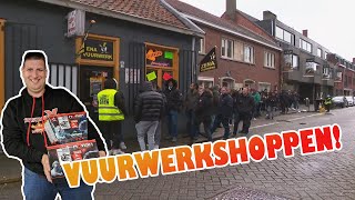 PYROS KOPEN HIER HUN VUURWERK VOOR DE SFEER [upl. by Yorker462]