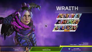 APEX Legends  Wraith Twitch Prime Skin Added Forgotten in the Void [upl. by Llertnad]