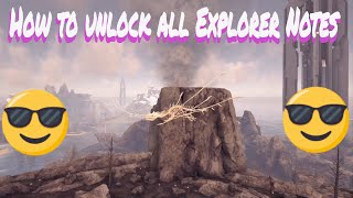 How to unlock all Explorer notes in ark [upl. by Katushka213]