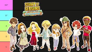 Ranking STORY OF SEASONS A Wonderful Life Marriage Candidates [upl. by Coyle]