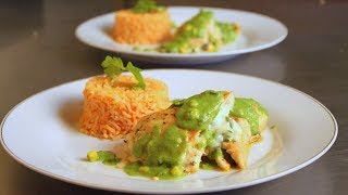 Authentic Mexican Poblano Chicken Recipe [upl. by Cortie]