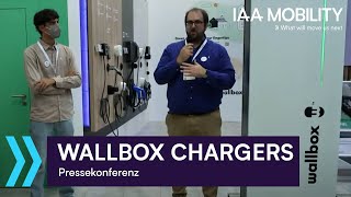 Wallbox Chargers  Pressekonferenz IAA MOBILITY 2021 [upl. by Woodsum]