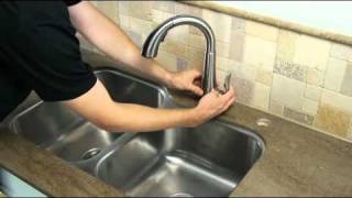 Pfister 1Handle PullDown Kitchen Faucet Installation HowTo  Elevate EXT [upl. by Issi]