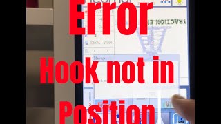 Error Hook Not In Position [upl. by Onibla]