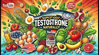 5 Superfood to Boost Testosterone in 2024 [upl. by Yelsel]