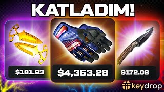 GLOVES FADE YENI BICAK TEK KASA Keydrop Promo Code 2024 [upl. by Garlinda]