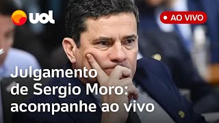 🔴 Sergio Moro julgamento ao vivo no TREPR analisa ações que pedem cassação do mandato de senador [upl. by Carey]