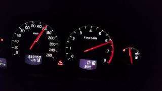 Volvo V70 T5 Acceleration 100160 KpH [upl. by Atires]